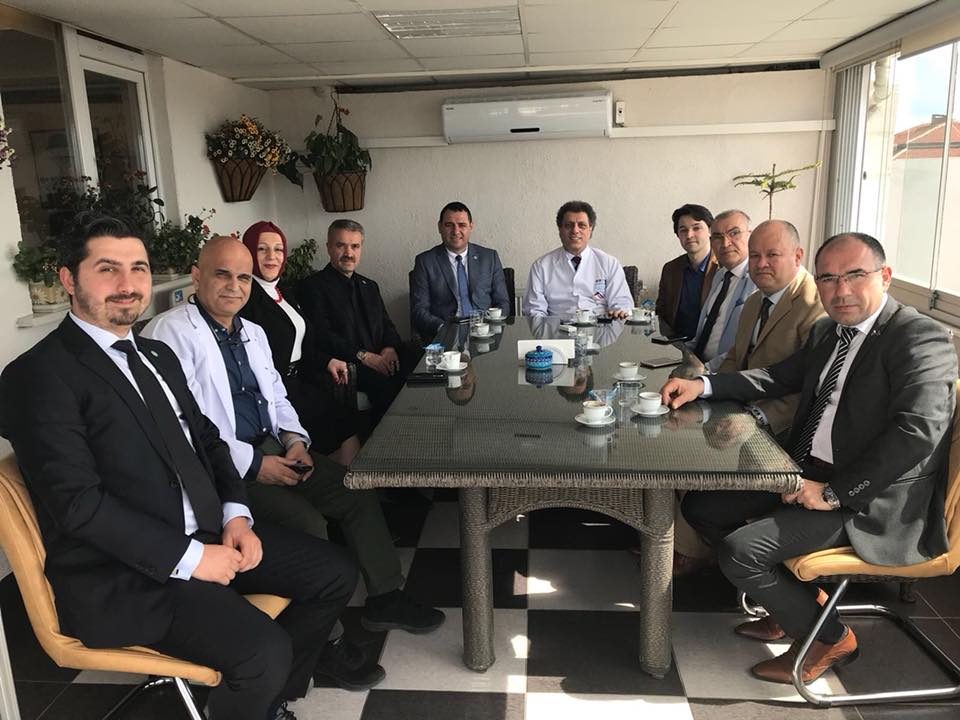 İYİ Parti’den Hakan Höbek’e ziyaret