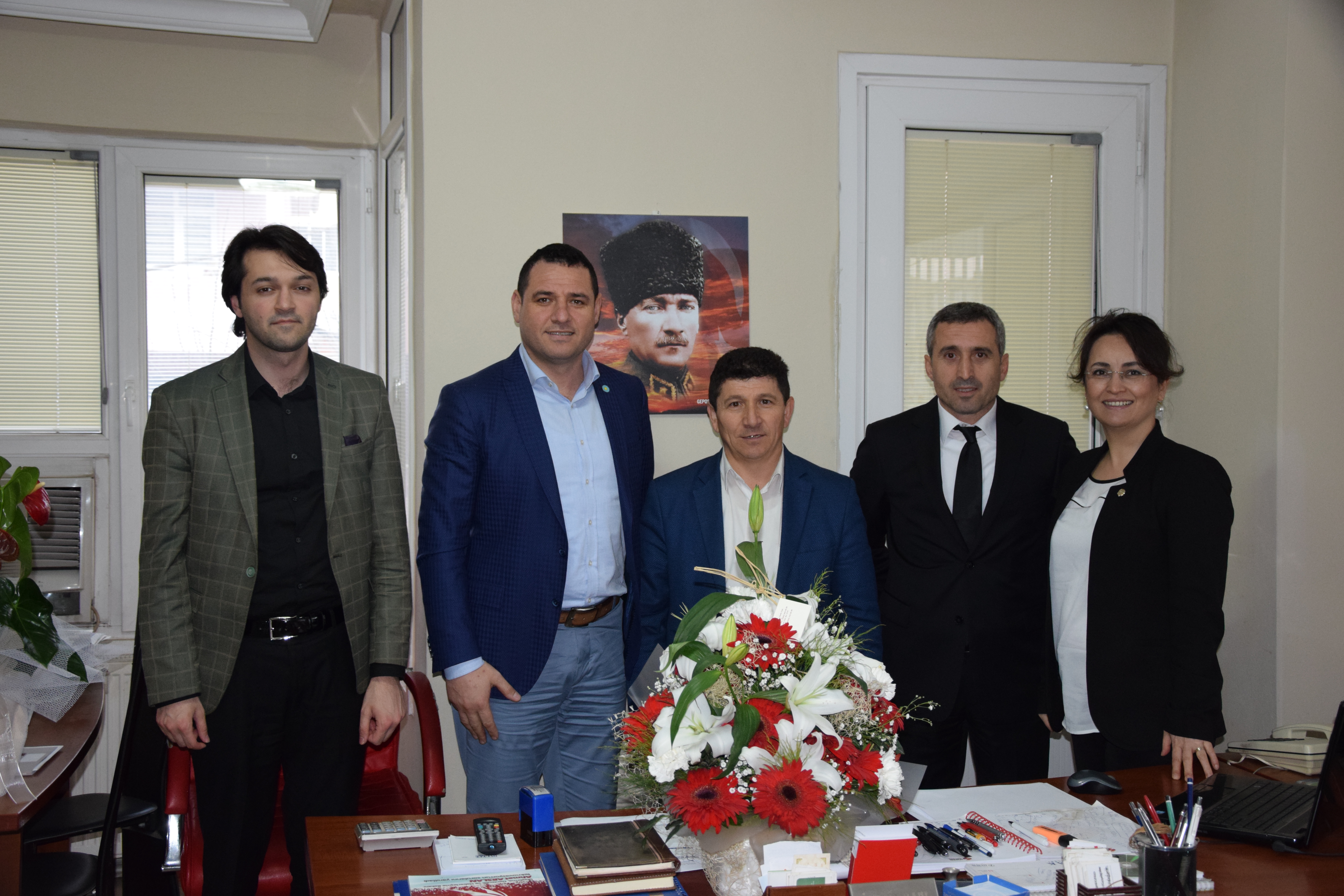 İYİ Parti’den tebrik ziyareti