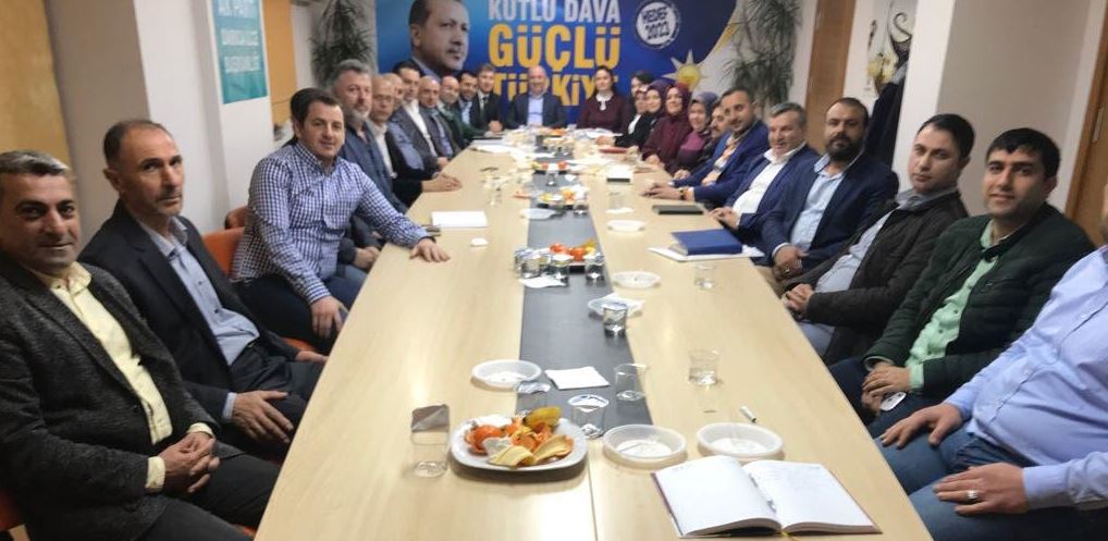 Muzaffer Bıyık, il yöneticilerini ağırladı
