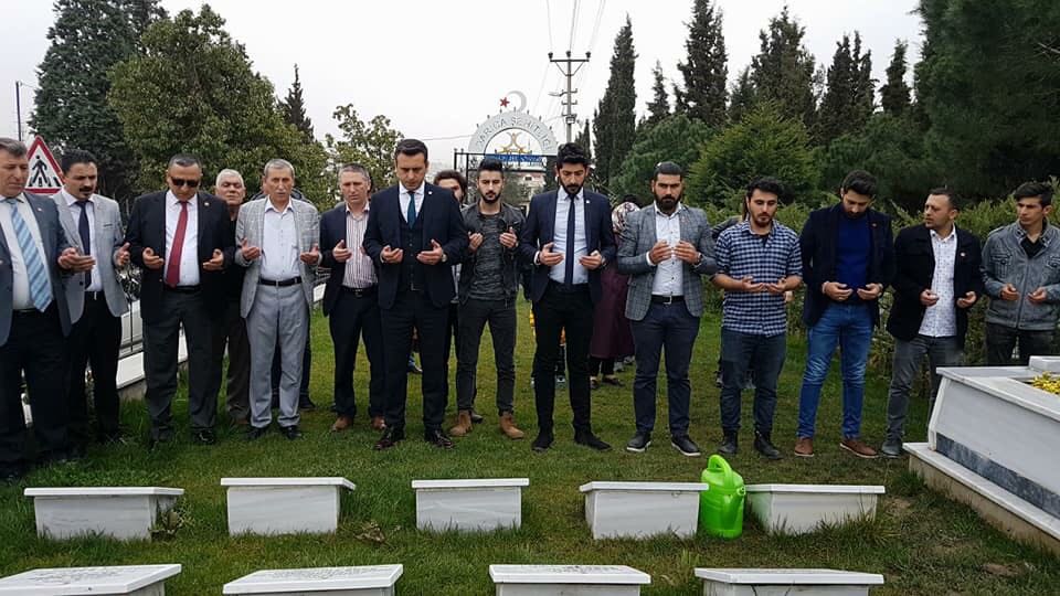 CHP Darıca’dan  şehitlik ziyareti