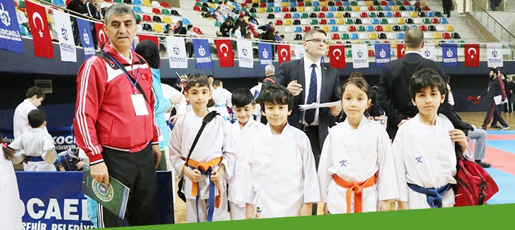 Karateciler ilimizde buluştu