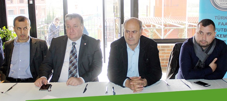 HAKEMLER KAHVALTIDA BULUŞTU