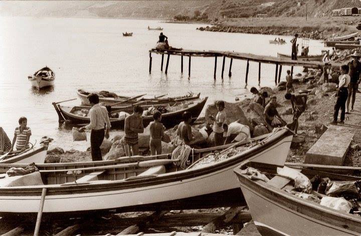 Tavşancıl sahilden eski bir fotoğraf.