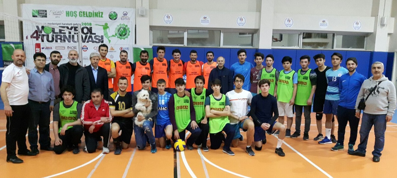 Gençlik Merkezi’nde voleybol şöleni