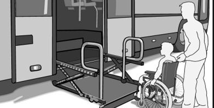 Otobüslerde engellilere yönelik düzenleme