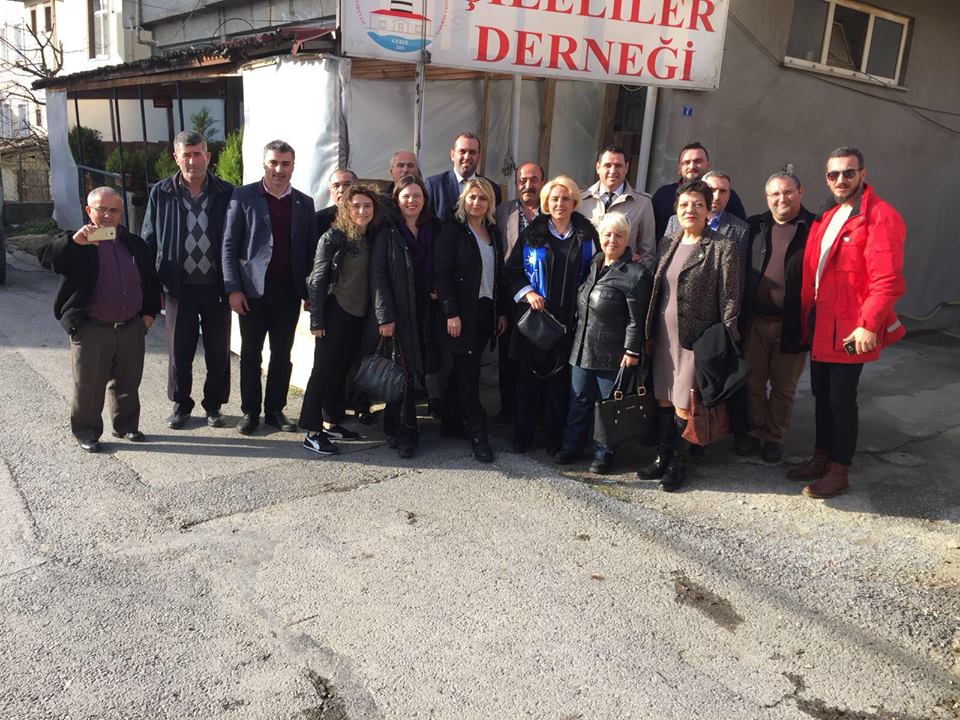 İYİ Parti Şileliler Derneğine gitti