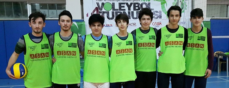 İMH Voleybol Turnuvası’nda heyecanlı maçlar
