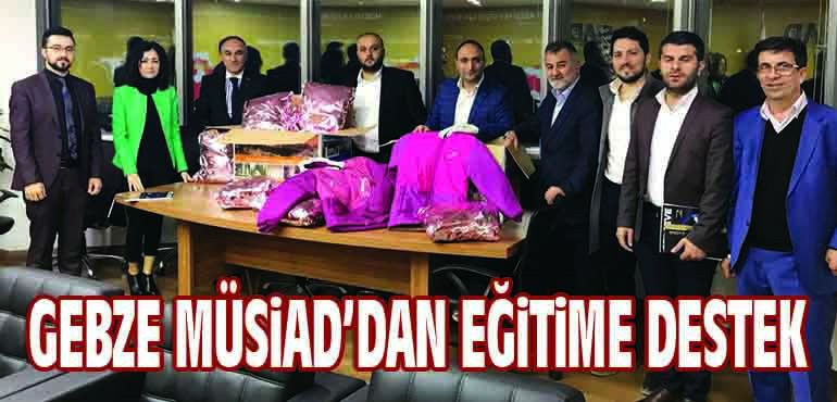 MÜSİAD’dan öğrencilere destek