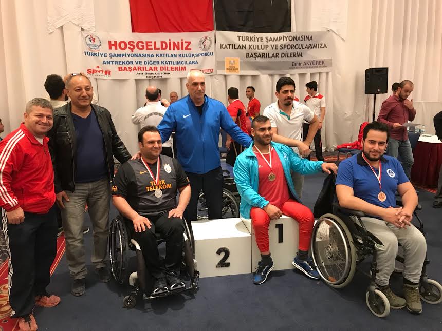 Bedensel Engelli Halterciler Konya’dan 6 madalya ile döndü