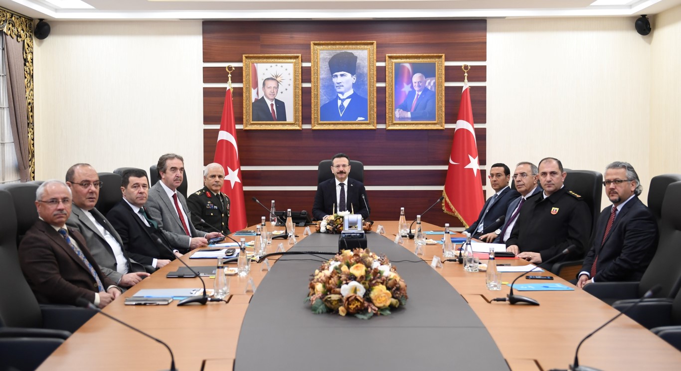İl güvenlik toplantısı yapıldı