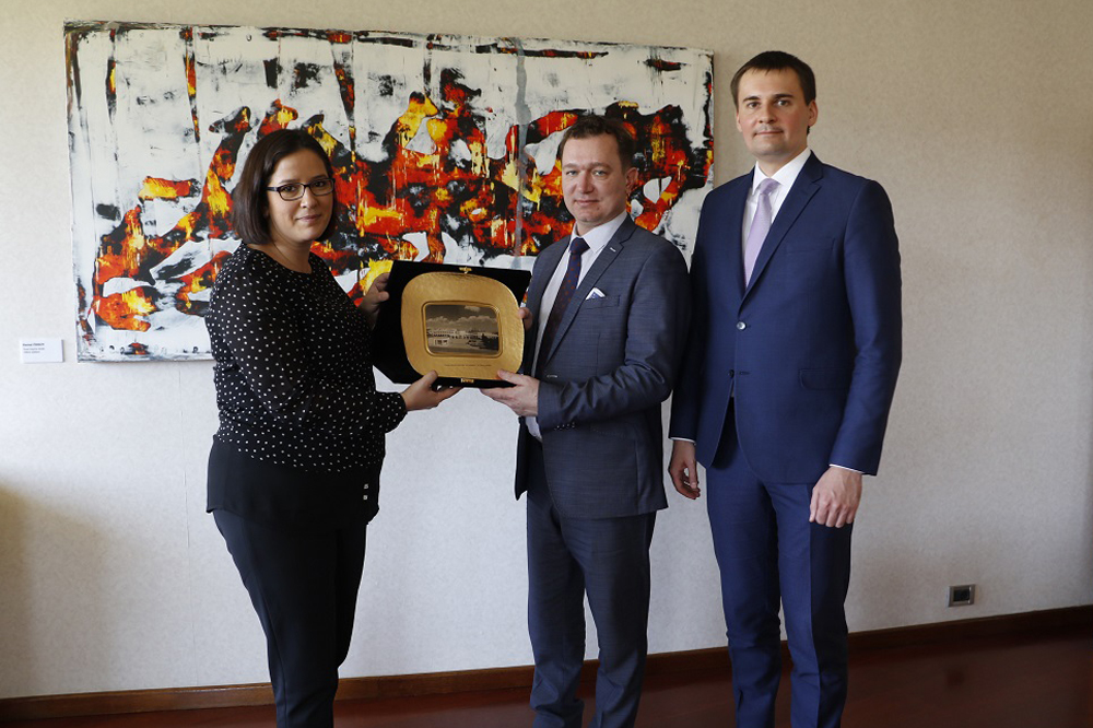 Belarus heyetinden GOSB ziyareti