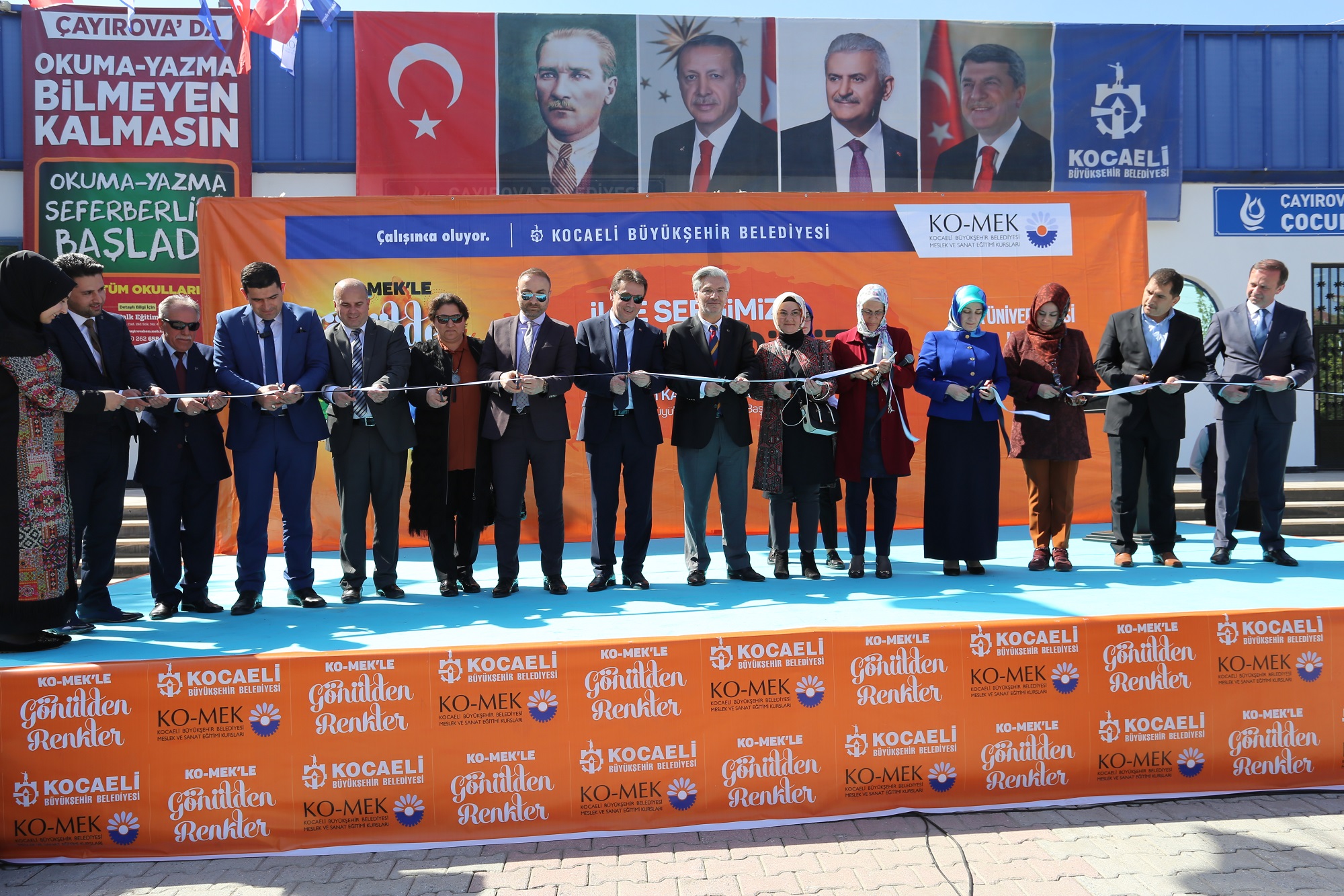 KO-MEK Çayırova sergisi açıldı