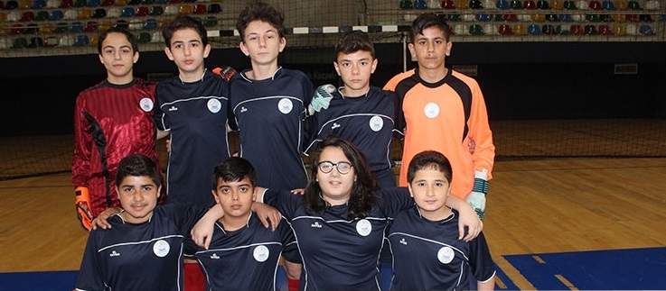 Minikler futsalla coştu