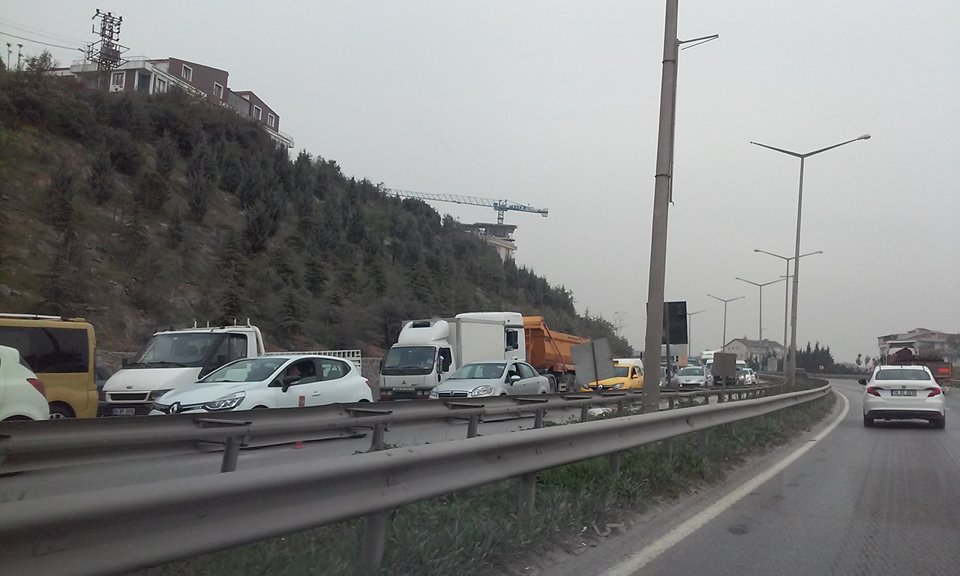 E-5’te trafik çilesi…