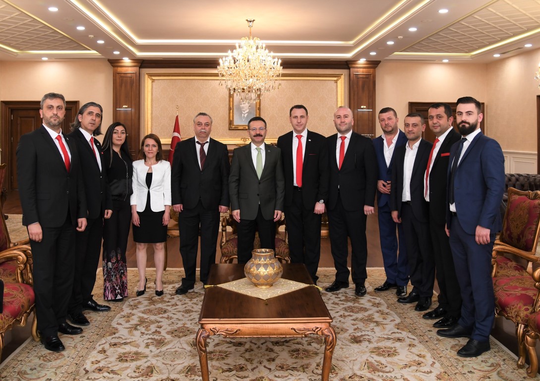 Vali Aksoy’u ziyaret ettiler