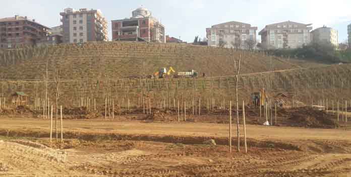 Gebze’nin Sekapark’ı şekilleniyor