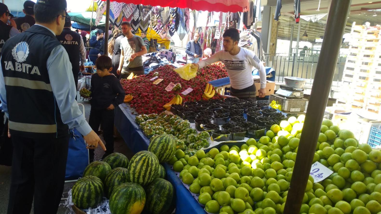 Darıca pazarlarına sıkı denetim