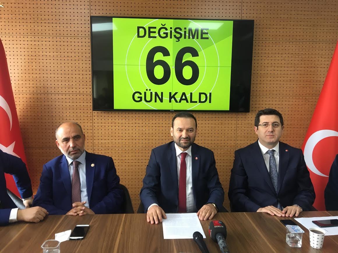 “Değişime 66 gün kaldı”