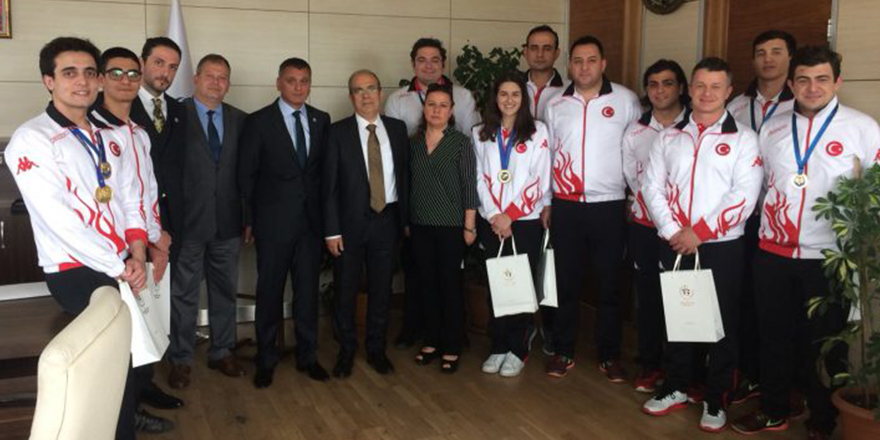 Şampiyon sporcular Ankara’da