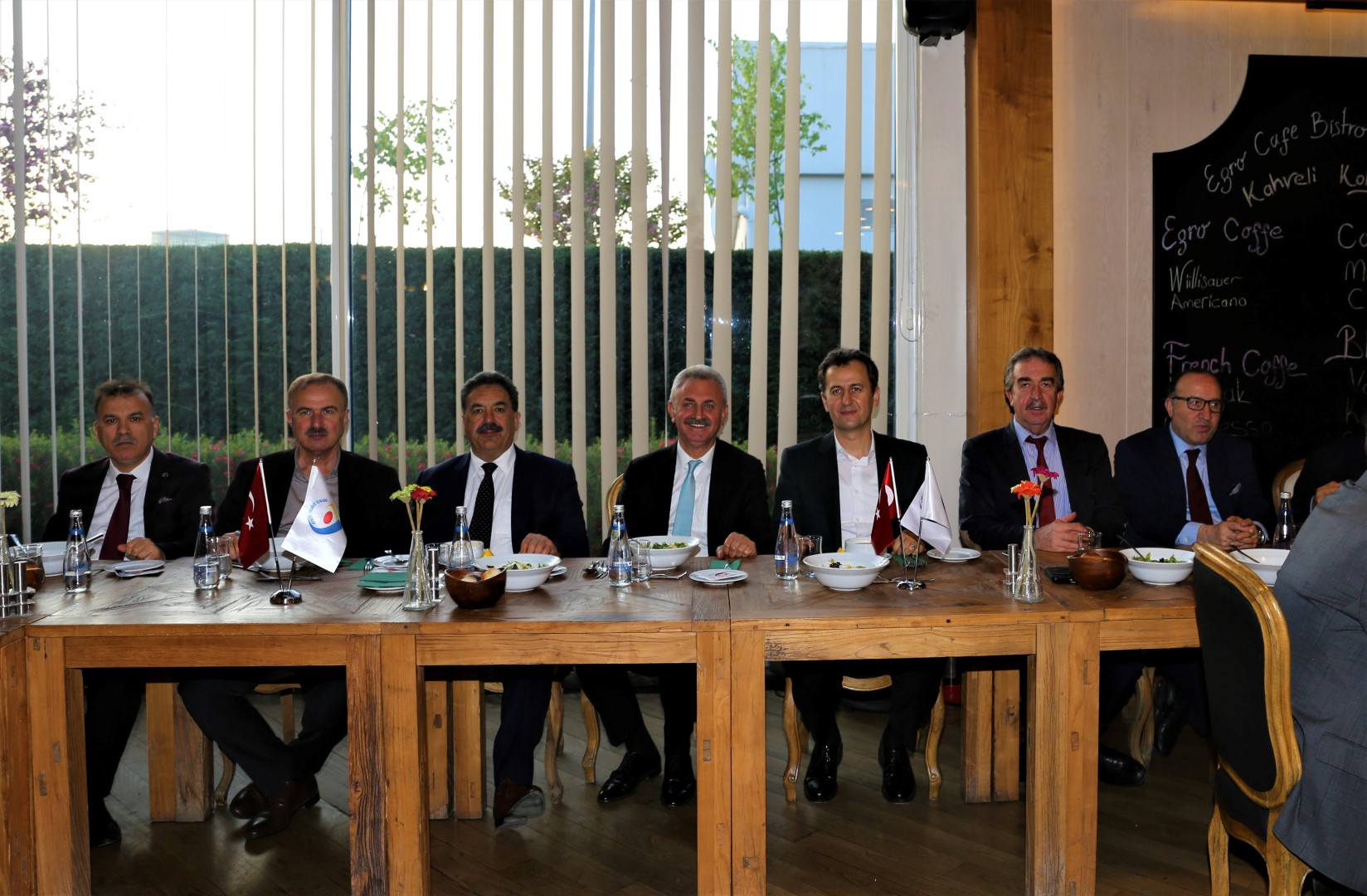 Sanayiciler Rektör Görgün’e veda etti