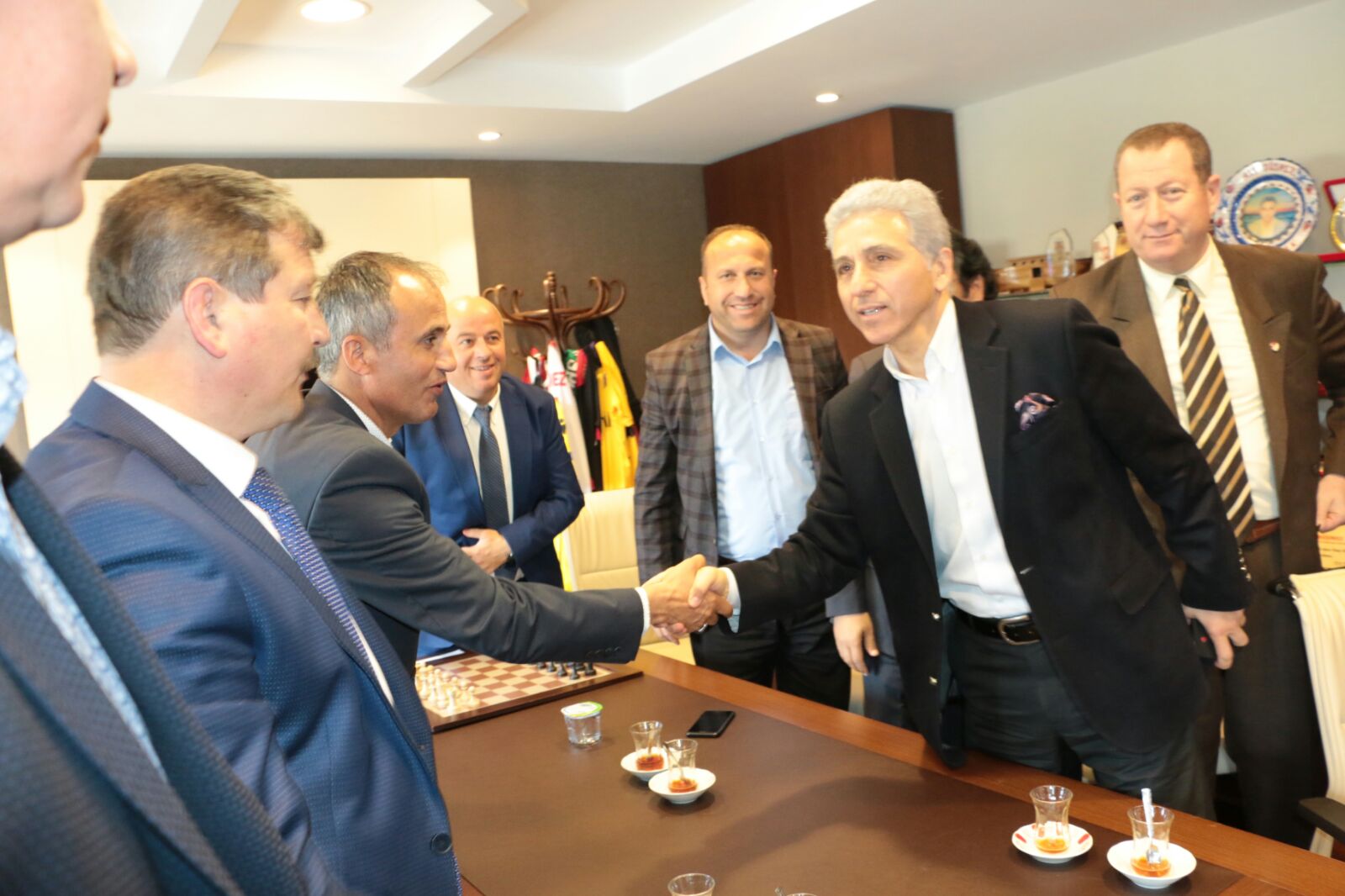 Kocaeli ASKF Ali Düşmez’i ziyaret etti.