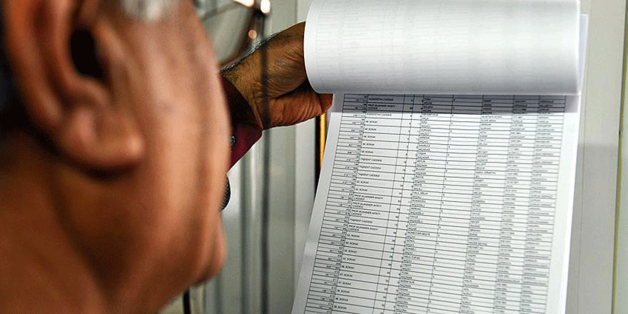 Seçmen listeleri askıya çıkıyor