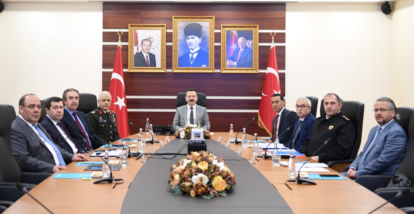 İl Güvenlik toplantısı yapıldı