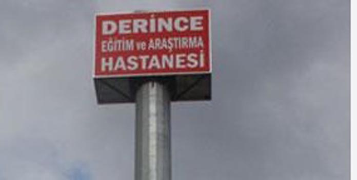 Hastane tabelasından baz istasyonu çıktı