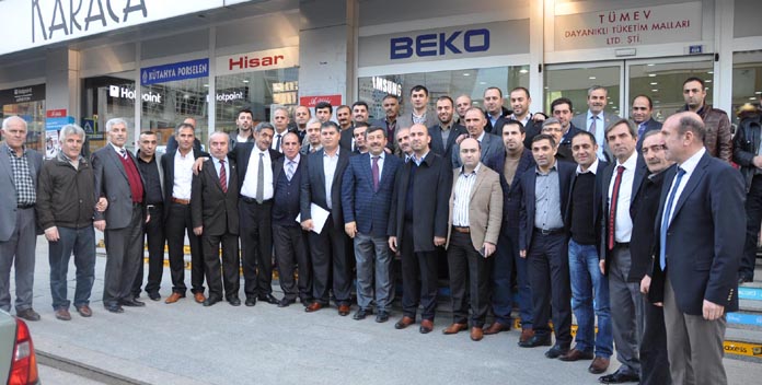 Başkan Karabacak’tan esnaf turu