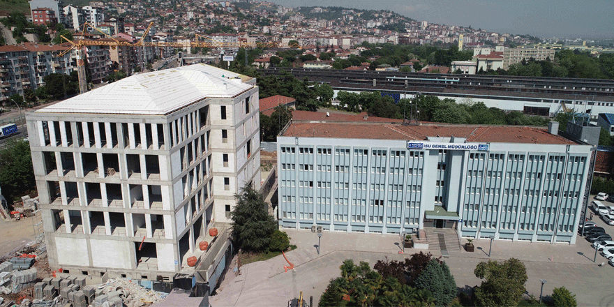 İSU ‘ya modern idari binalar