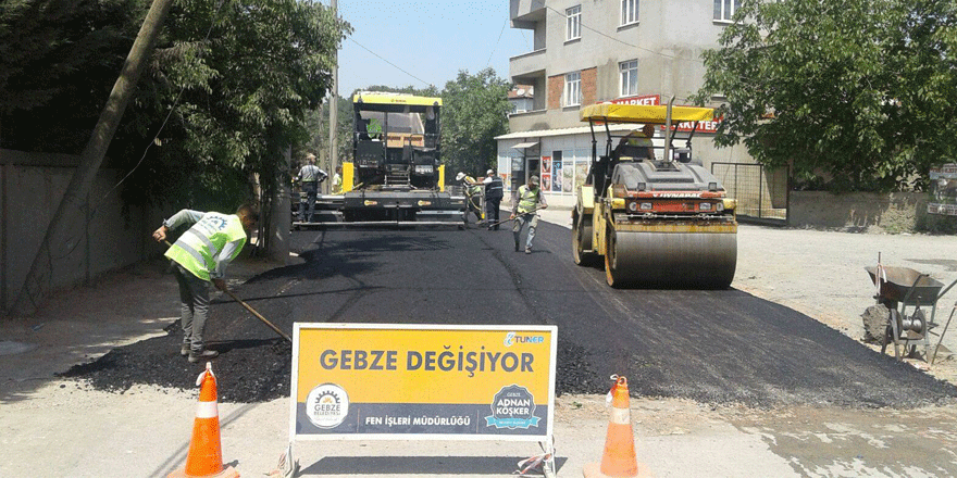 Yollarda bakım onarım çalışmaları