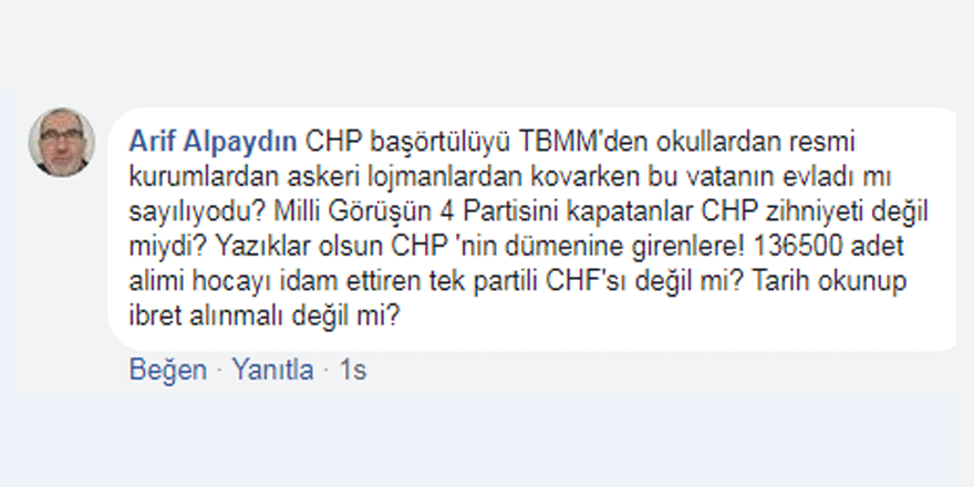 CHP 136500 HOCAYI İDAM ETTİRMİŞ!