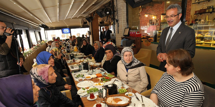 Köşker Anneler ile buluştu