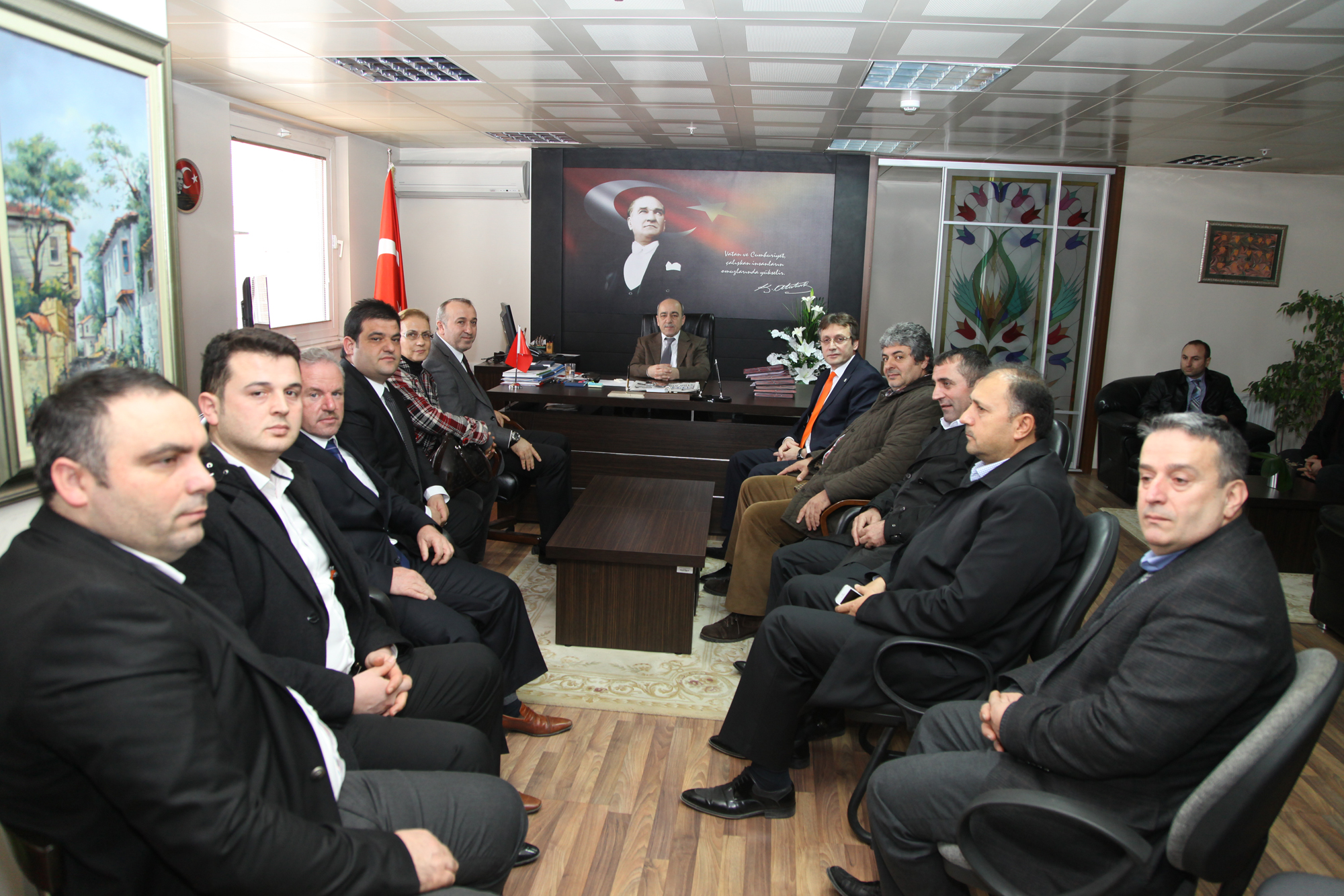 Şevki Demirci’den kurumlara ziyaret