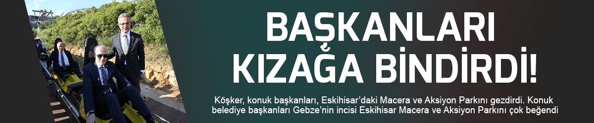 Başkanları kızağa bindirdi!