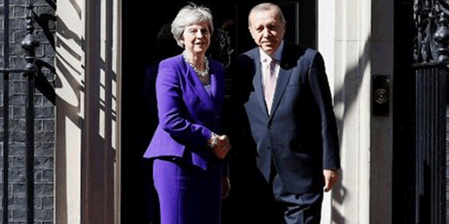 Erdoğan, Birleşik Krallık Başbakanı Theresa May ile görüştü