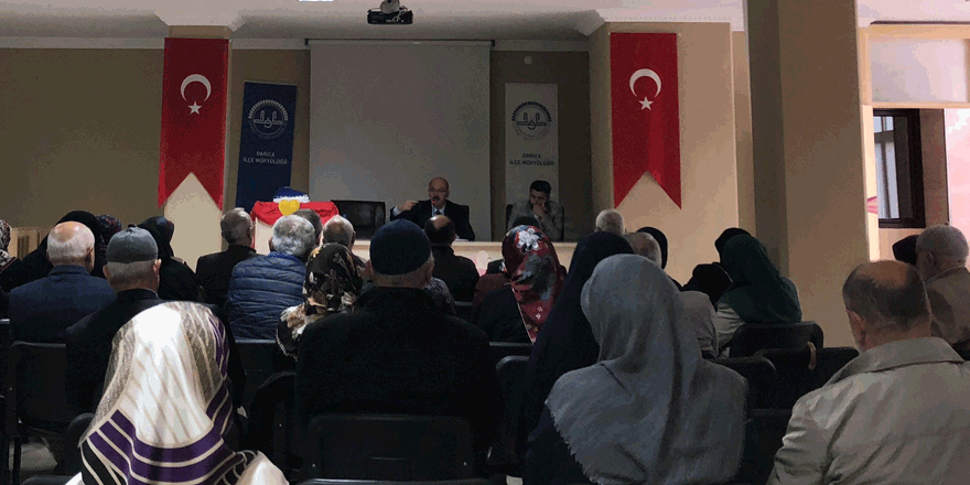 Hacı adaylarına sağlık eğitimi