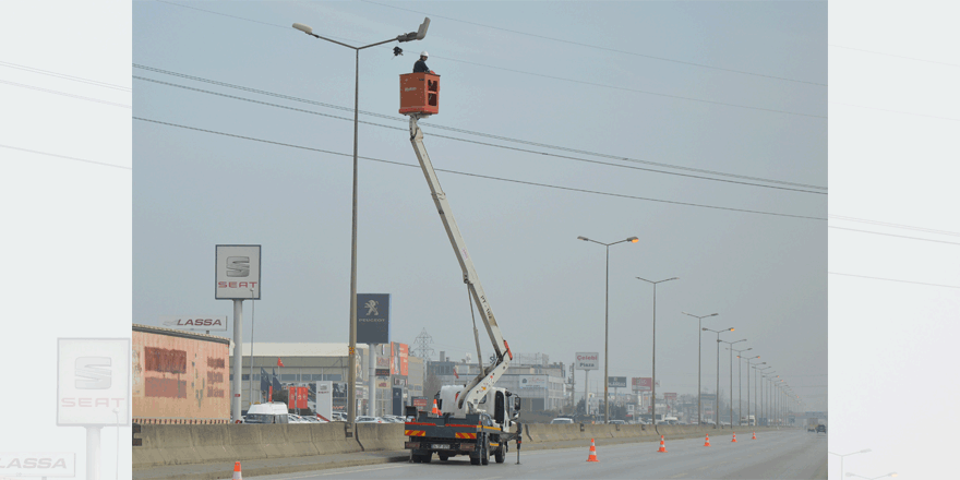 Aydınlatma bakım çalışmalarında başarılı performans