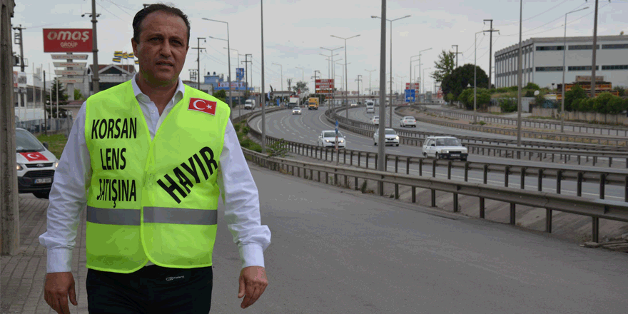 İnternetten lens satışının engellenmesi için Ankara'ya yürüyor