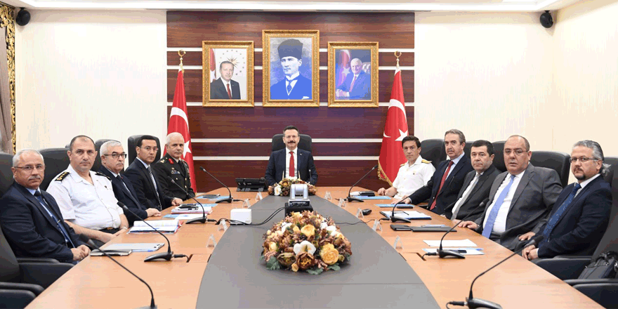 İl güvenlik ve asayiş koordinasyon toplantısı gerçekleştirildi