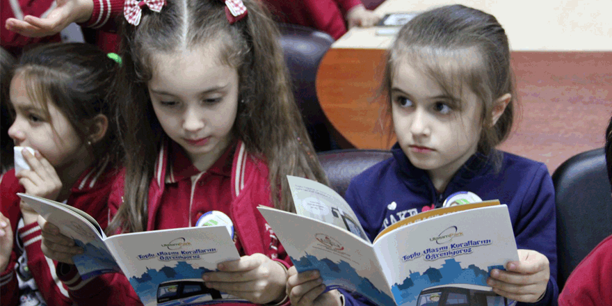 Toplu ulaşım kuralları öğretildi