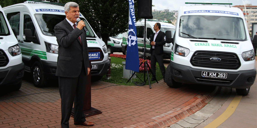 Cenaze nakil araçları filosu yenilendi