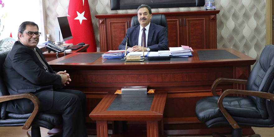 Rektör’den Kaymakam Güler’e ziyaret