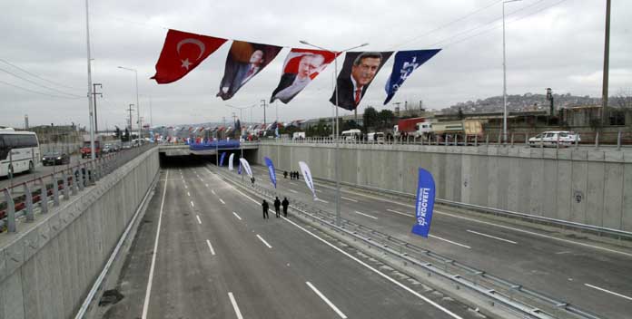 Darıca Osman Gazi Kavşağı faaliyette