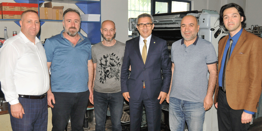 Harun Demirkaya’dan gazetemize ziyaret