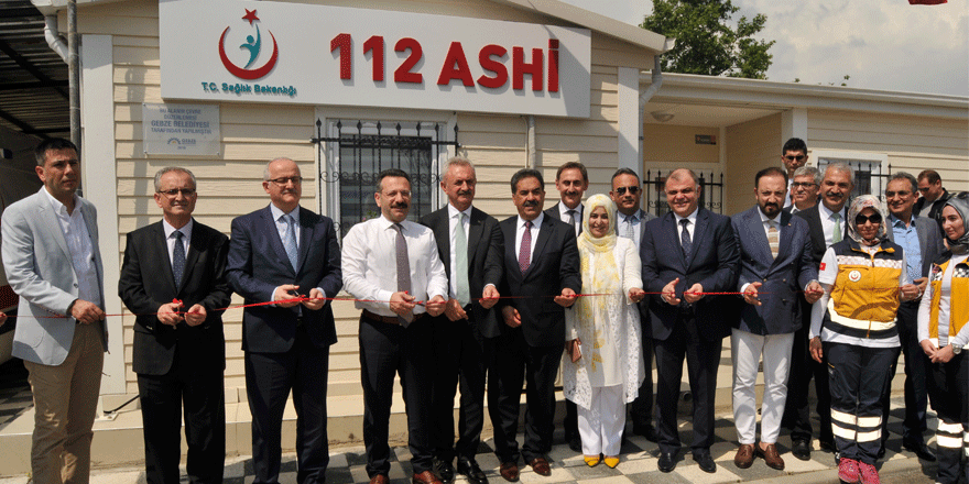 GTO’nun yaptırdığı112 acil servis hizmete açıldı