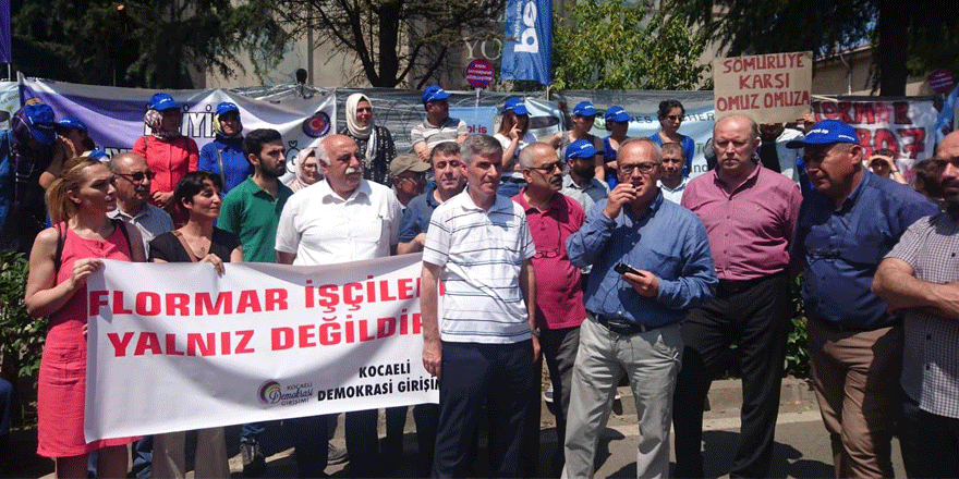  Flormar işçilerine dayanışma ziyareti