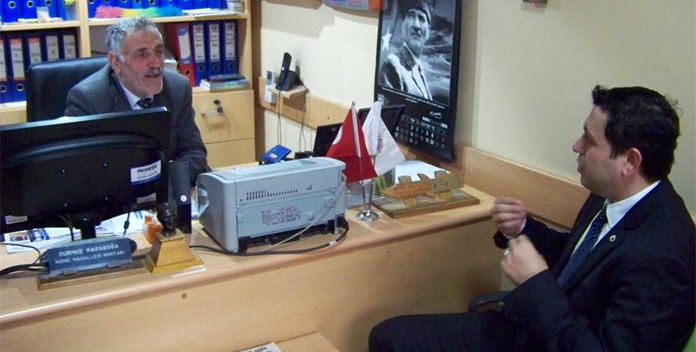 Türkmen, muhtarların sorunlarını dinledi