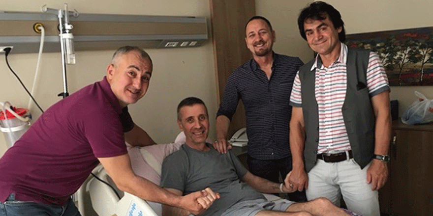 Melih Gürbüztürk’e moral ziyareti