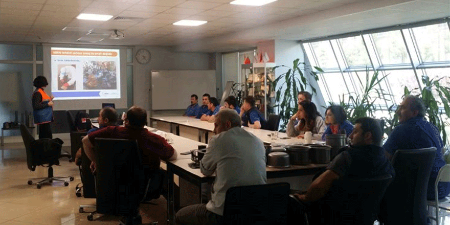 27 işyerinde 2 bin 291 çalışana eğitim